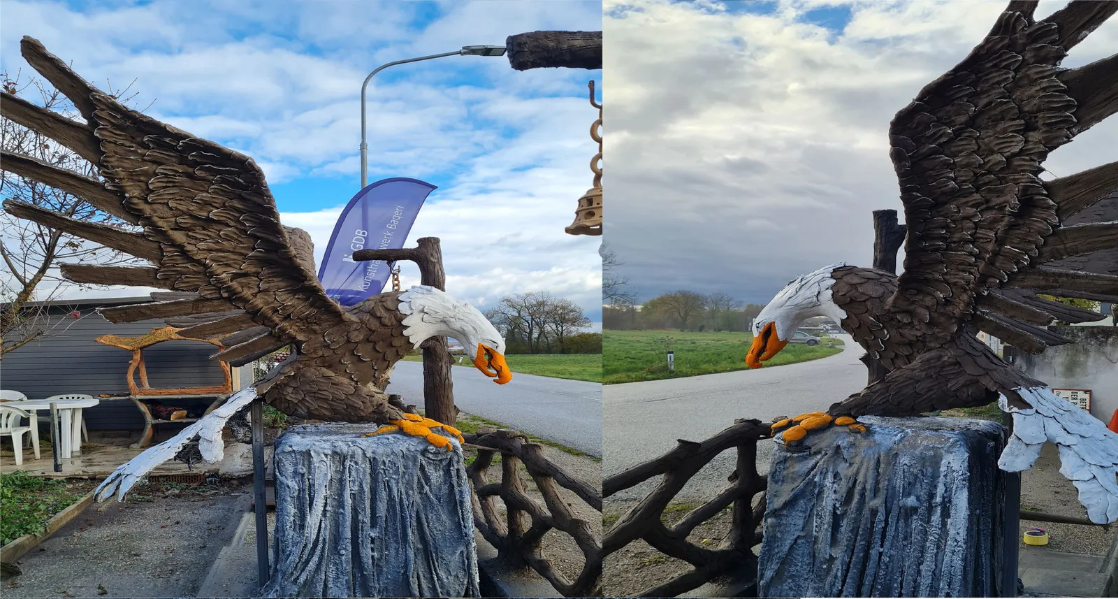 Skulpturen aus Bandagenbeton